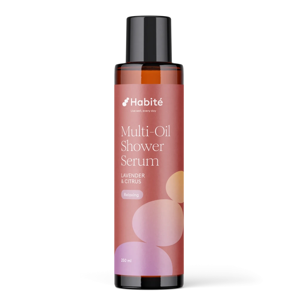 Relaxačné multi-olejové sprchové sérum Levanduľa a citrón